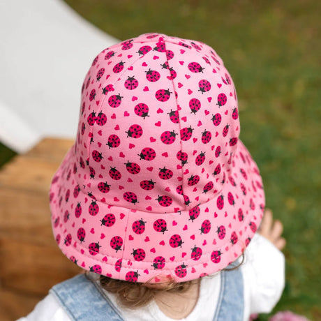Toddler Bucket Sun Hat - Ladybug - Toybox Tales