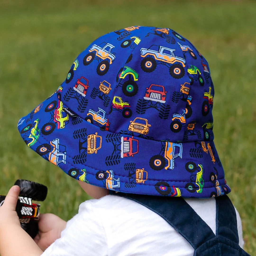 Toddler Bucket Sun Hat - Monstertruck - Toybox Tales