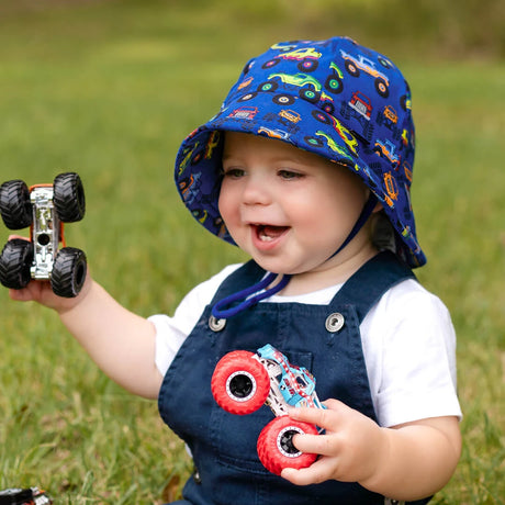 Toddler Bucket Sun Hat - Monstertruck - Toybox Tales