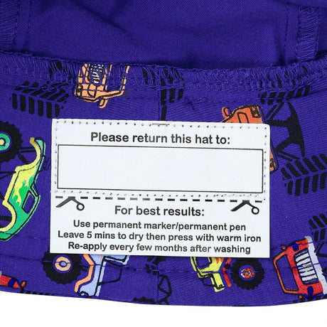 Toddler Bucket Sun Hat - Monstertruck - Toybox Tales