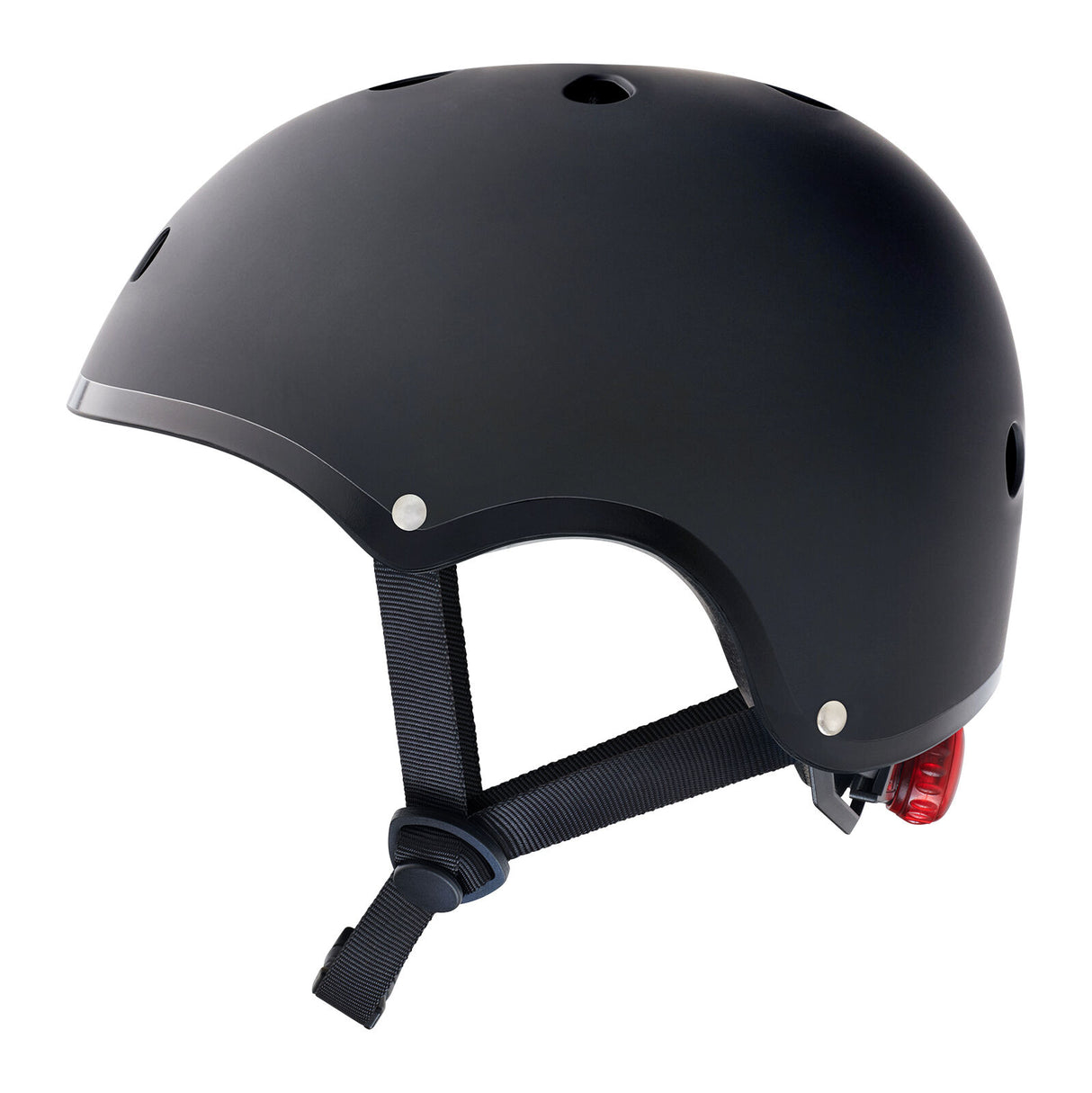 Hornit | Cycle Helmet with LED Light - Stealth (Black) - Small