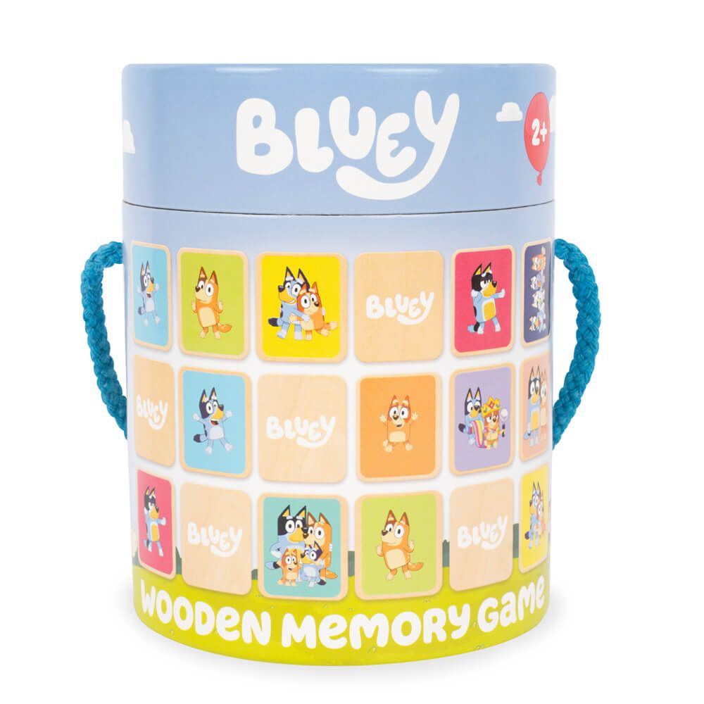 Bluey Wooden Memory Game - Toybox Tales