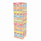 Bluey Wooden Tumbling Tower - Toybox Tales