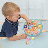 Bluey Wooden Puzzle Clock