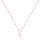 Kids Ponytail Bucket Sun Hat - Pink Stripe - Toybox Tales