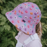 Ponytail Bucket Sun Hat - Kitty - Toybox Tales