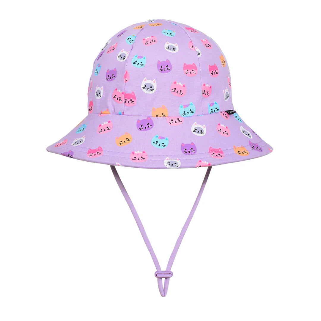 Ponytail Bucket Sun Hat - Kitty - Toybox Tales