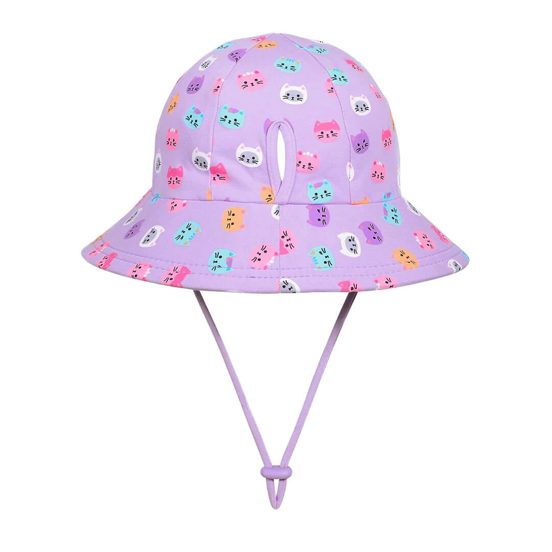 Ponytail Bucket Sun Hat - Kitty - Toybox Tales