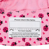 Ponytail Bucket Sun Hat - Ladybug - Toybox Tales