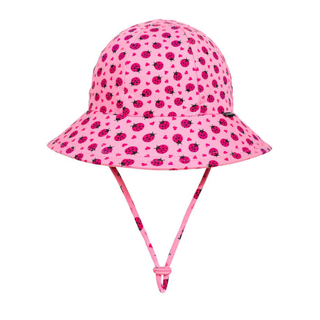Ponytail Bucket Sun Hat - Ladybug - Toybox Tales