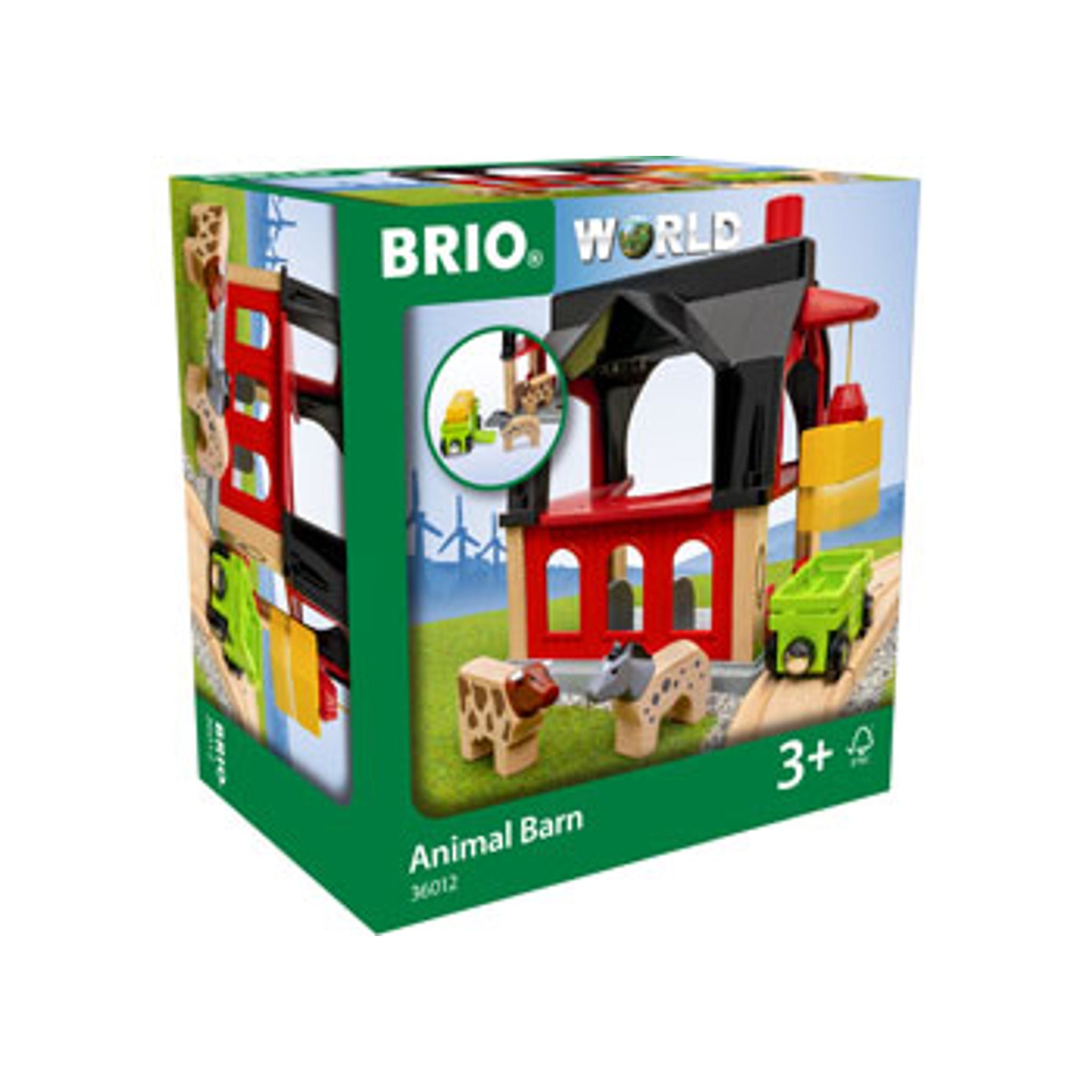 BRIO - Animal Barn 6 pieces - Toybox Tales