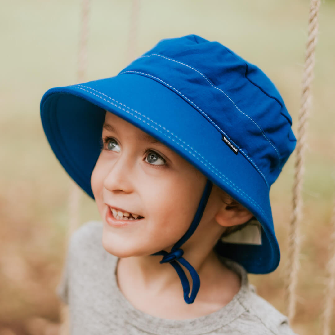 Kids Bucket Hat - Bright Blue