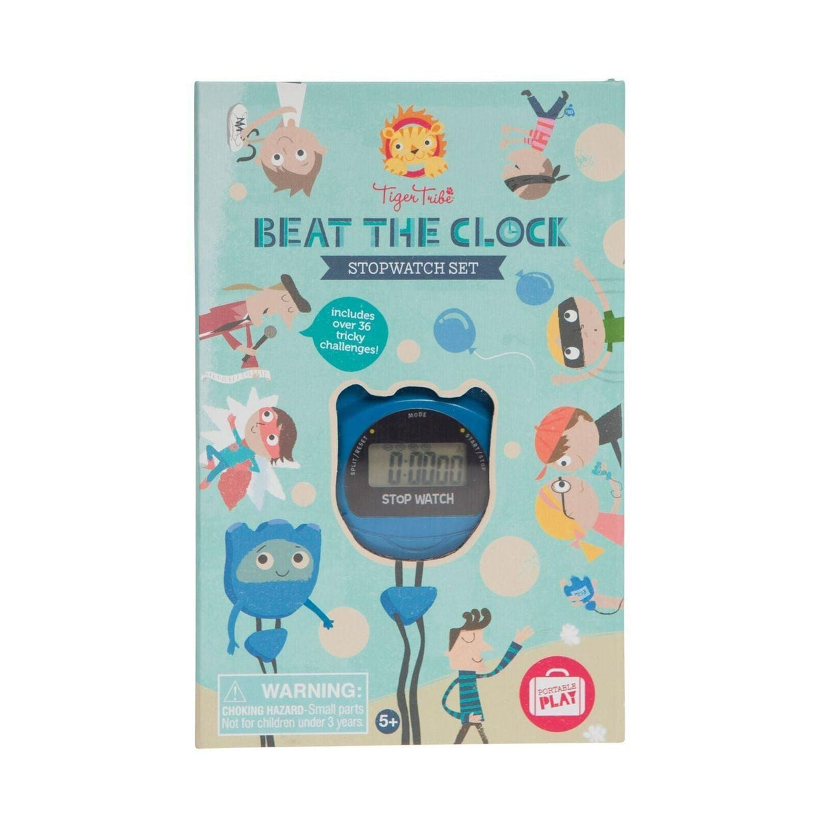 Beat the Clock Stopwatch Set - Tiger Tribe - Toybox Tales