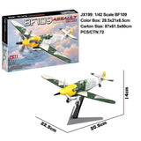 Messerschmitt Bf 109 click build model packaging