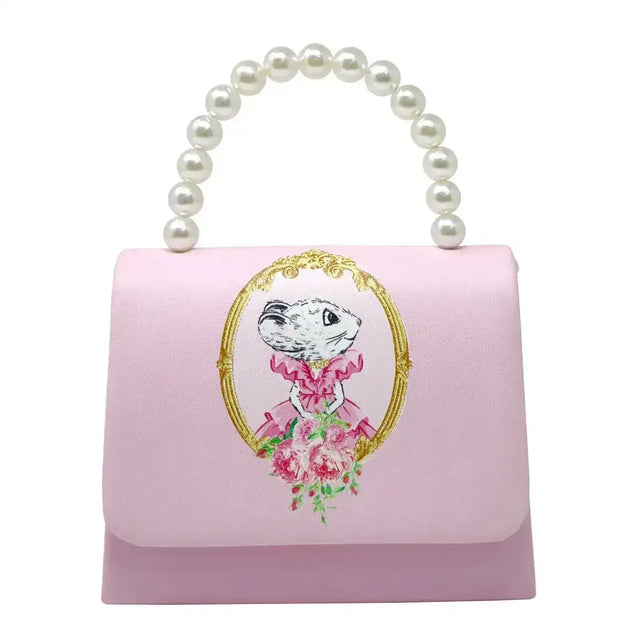 Claris Fashion Mini Handbag in Pink - Toybox Tales