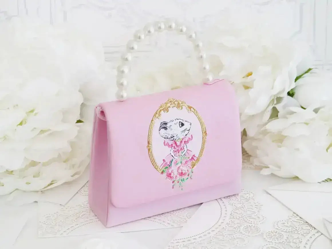 Claris Fashion Mini Handbag in Pink - Toybox Tales