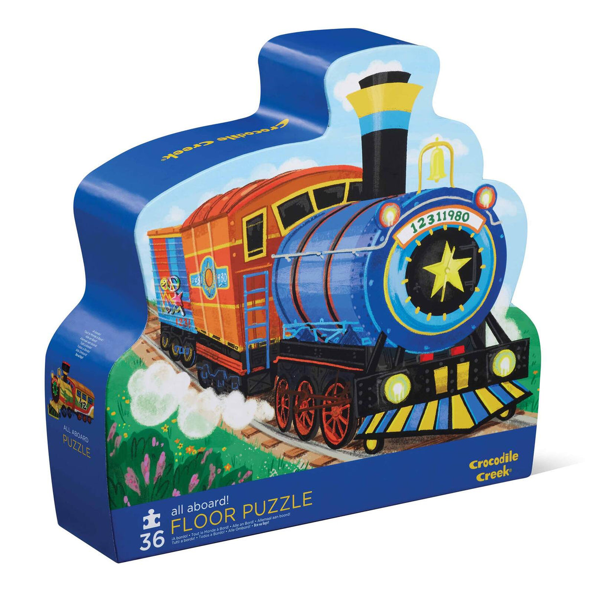 Classic Floor Puzzle 36 Piece | All Aboard