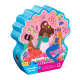 Crocodile Creek Classic Floor Puzzle 36 Piece Mermaid Dreams box and puzzle