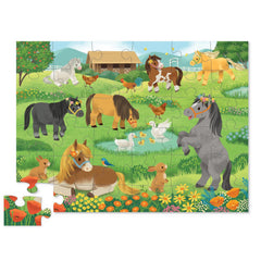 Classic Floor Puzzle 36 Piece | Pretty Ponies