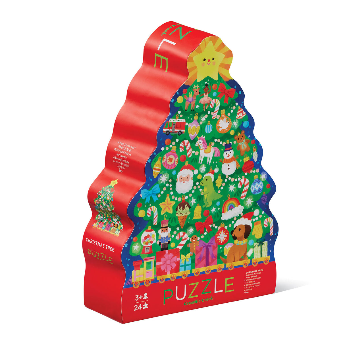 Classic Floor Puzzle 24 Piece | Christmas Tree