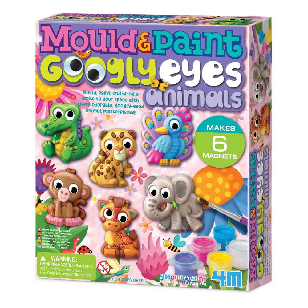 Mould and Paint: Googly Eyes Animals - Toybox Tales