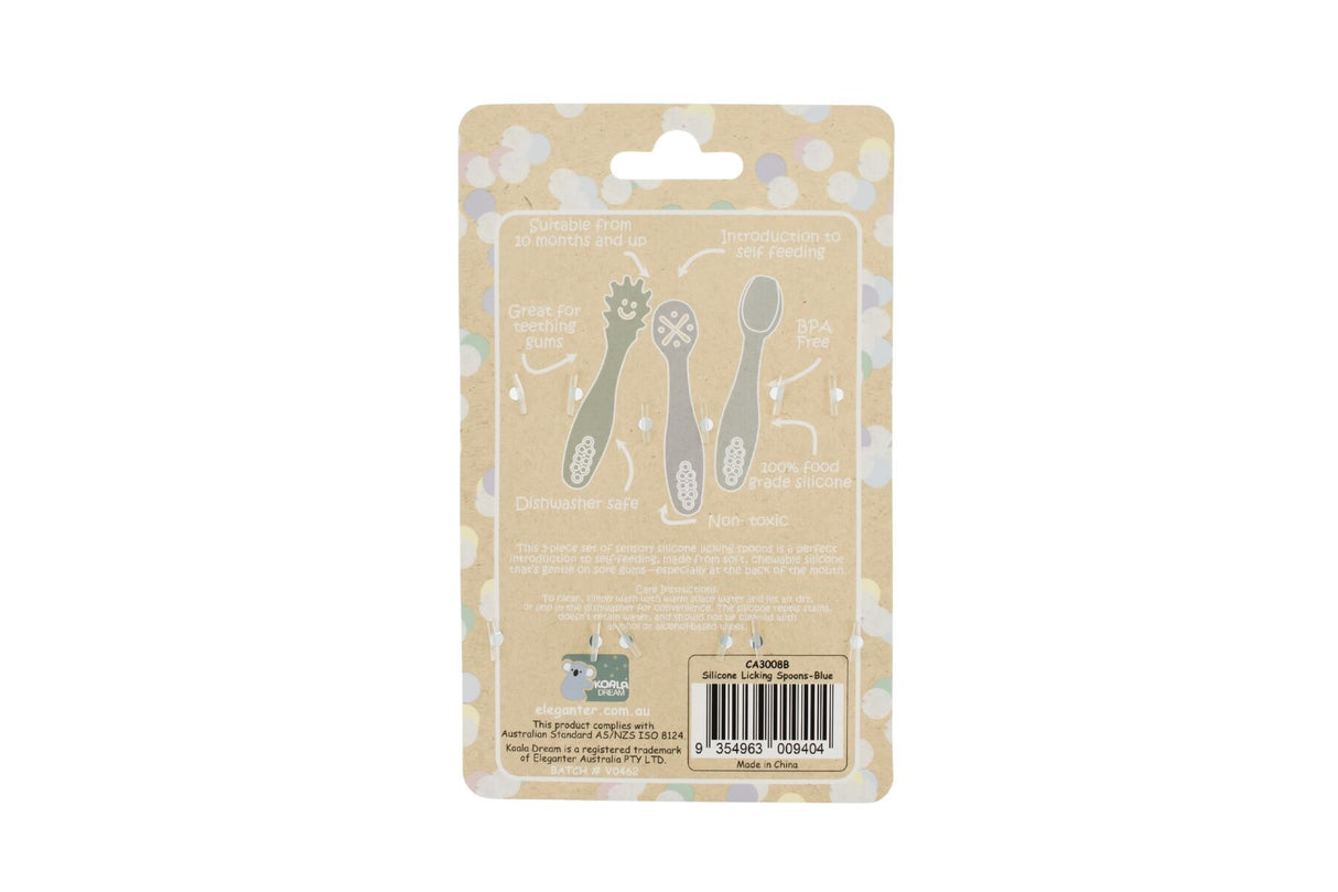 Sensory Silicone Licking Spoons