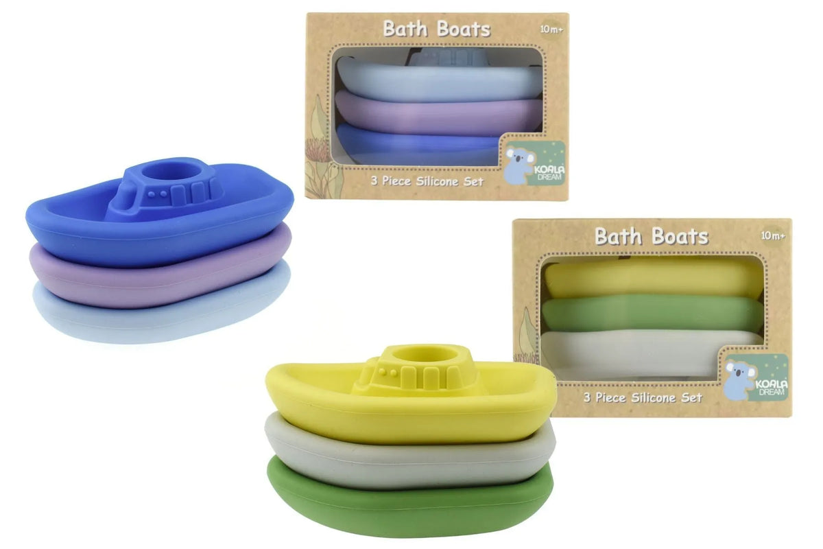 Bath Boats 3 Piece Set