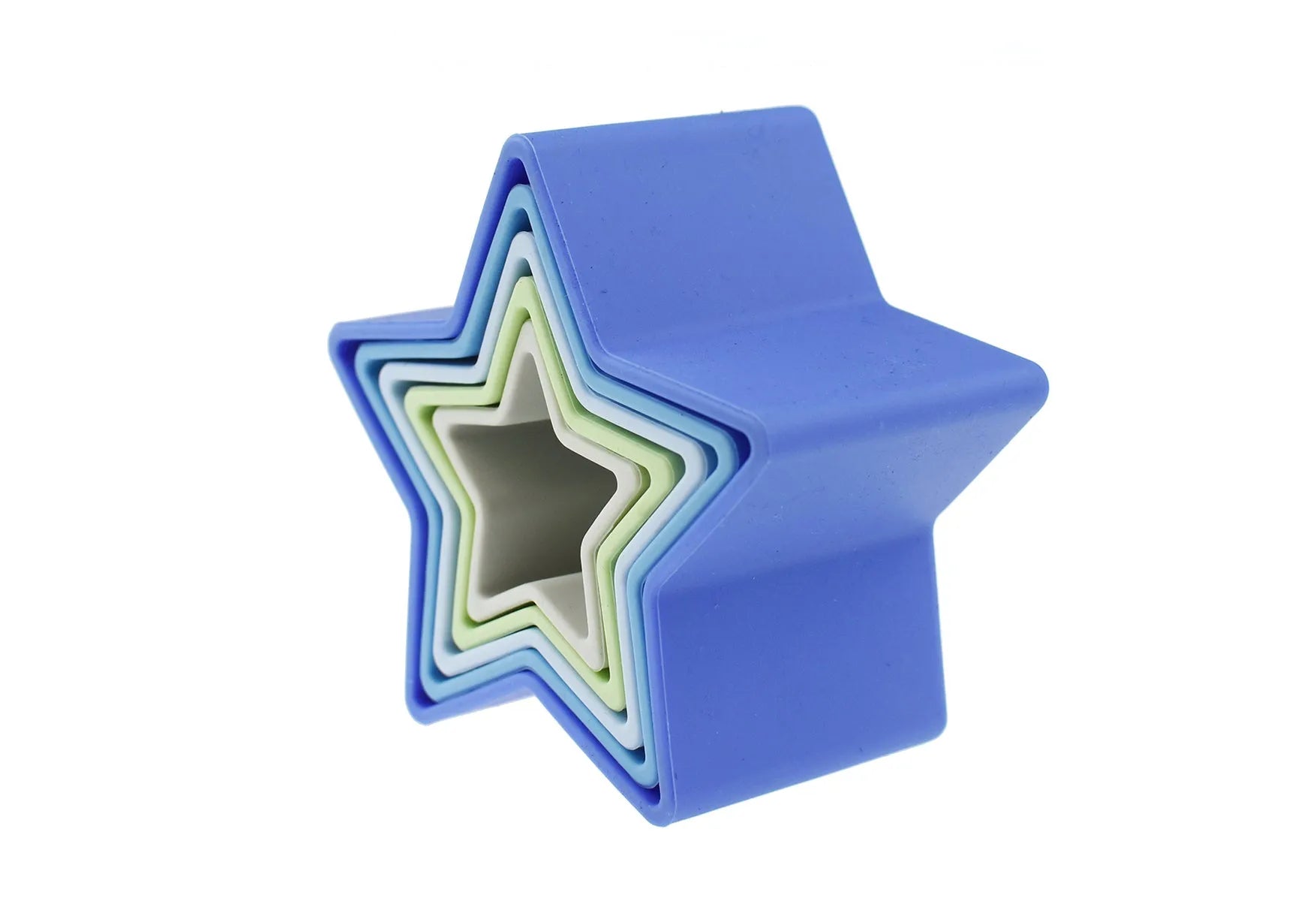 Stacking Stars 5 Piece Silicone Set