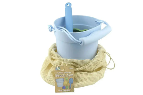 Silicone Beach Set Blue Sundae - 6 Piece - Toybox Tales