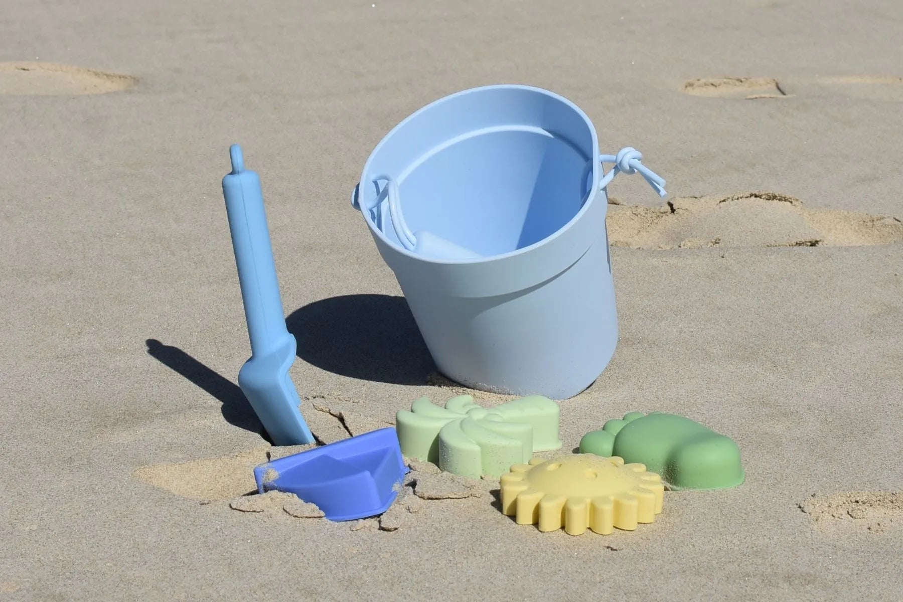 Silicone Beach Set Blue Sundae - 6 Piece