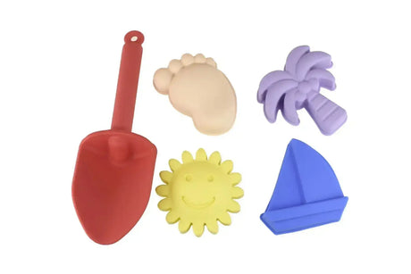 Silicone Beach Set Pink Sundae - 6 Piece - Toybox Tales