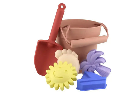 Silicone Beach Set Pink Sundae - 6 Piece - Toybox Tales