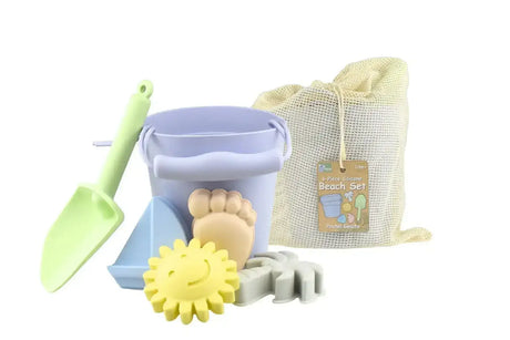 Silicone Beach Set Pastel Gelato - 6 Piece - Toybox Tales