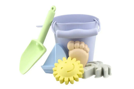 Silicone Beach Set Pastel Gelato - 6 Piece - Toybox Tales