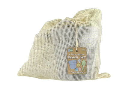 Silicone Beach Set Pastel Gelato - 6 Piece - Toybox Tales