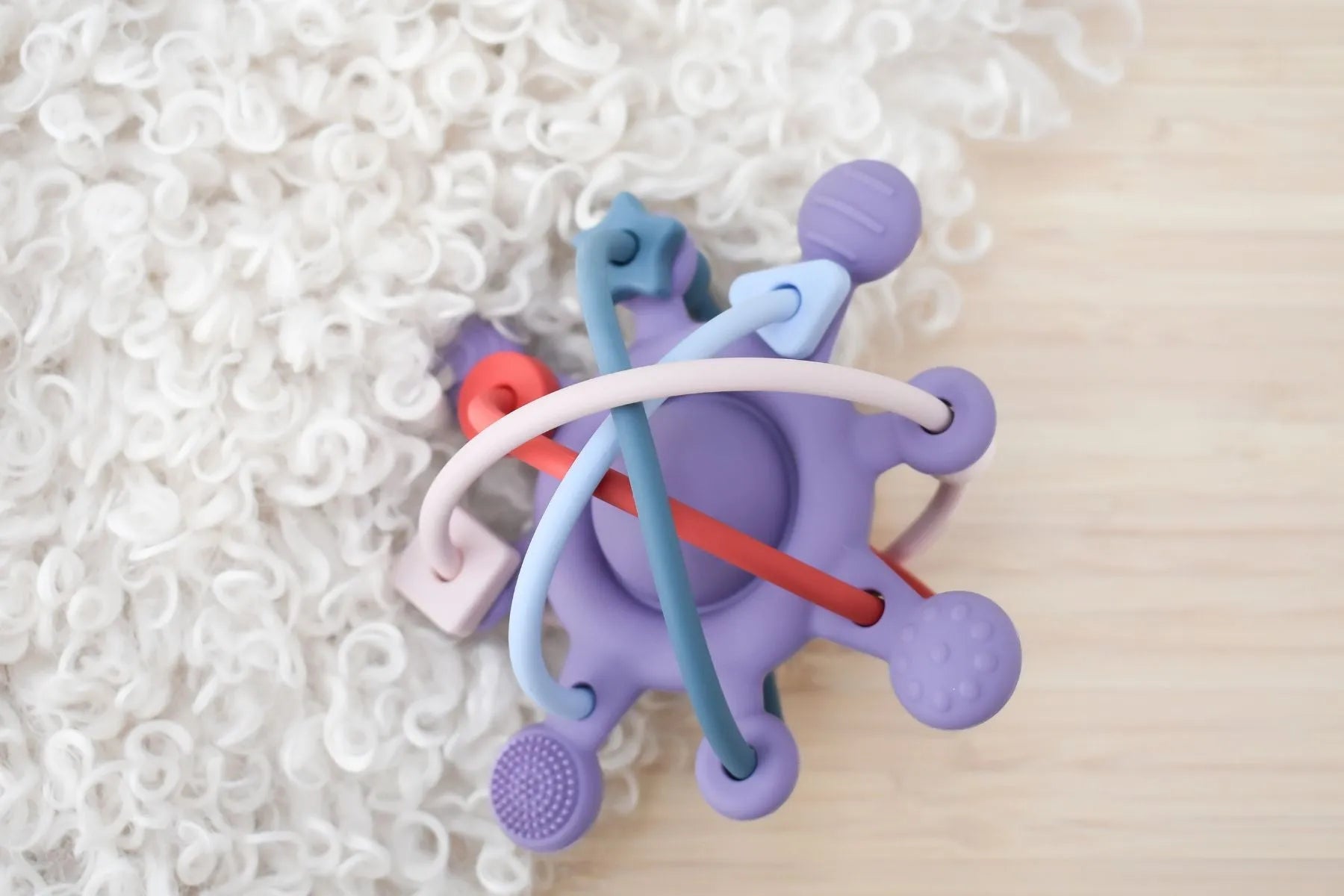 Silicone Sensory Space Rattle Teether - Toybox Tales