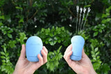 Silicone Safari Splash Animal Pourers 4 Piece Set- Brights - Toybox Tales