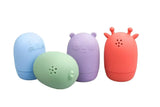 Silicone Safari Splash Animal Pourers 4 Piece Set- Brights - Toybox Tales