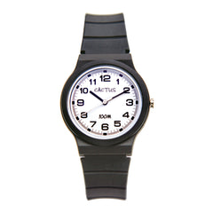 Cactus Watches | Kids Analogue Classic Watch | Black