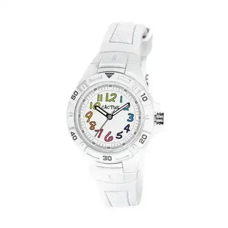 Cactus Watches | Kids Rainbow Watch | White - Toybox Tales