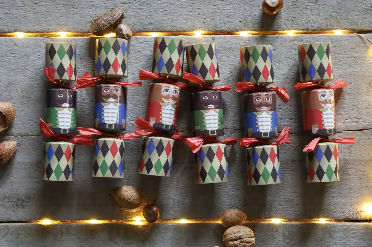 Christmas Crackers | Mini Nutracker | Pack of 6 - Toybox Tales