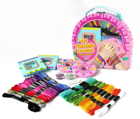 Friends 4 Ever Bracelet Making Kit Pink - Toybox Tales