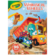 Crayola Whimsical Wheels Colouring Book 96 Pages front cover