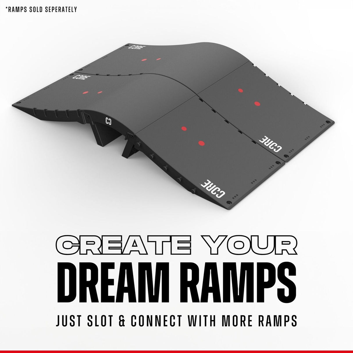 CORE Ramp KIT - Mini Wave set (Foldable)