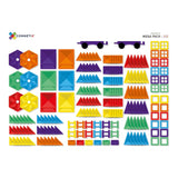 Connetix 212 Piece Mega Pack Rainbow - Toybox Tales