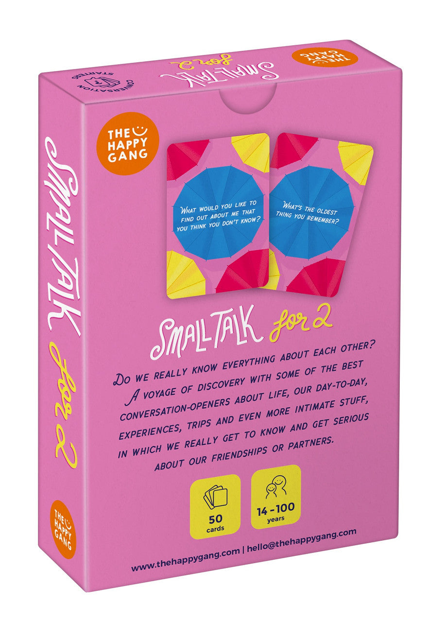 Conversation Starters | Small Talk For 2