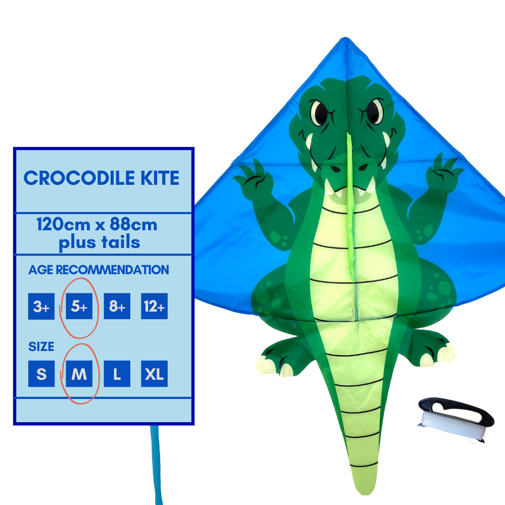 Single Line Kite | Crocodile