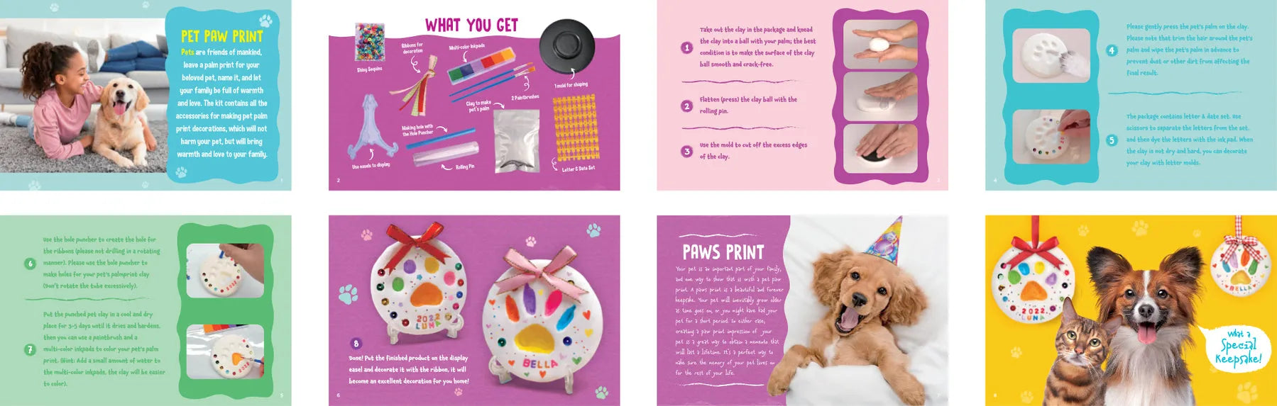 Pet Paw Print Kit - Toybox Tales