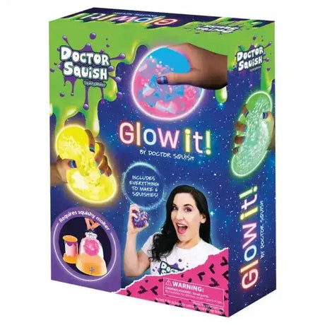 Doctor Squish Squishy Refill Pack Glow Edition - Toybox Tales