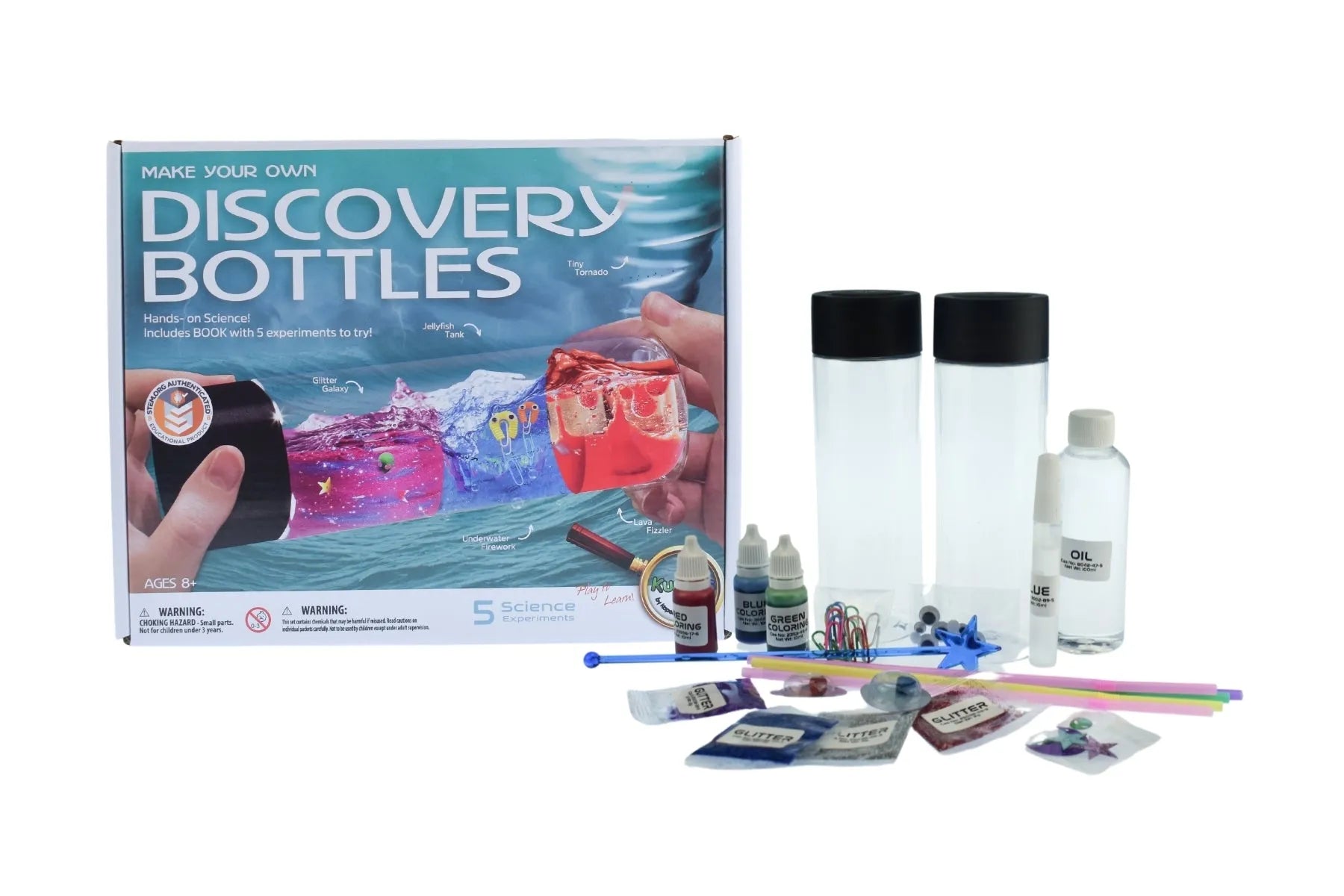 Make Your Own Discovery Bottle (5 In 1)